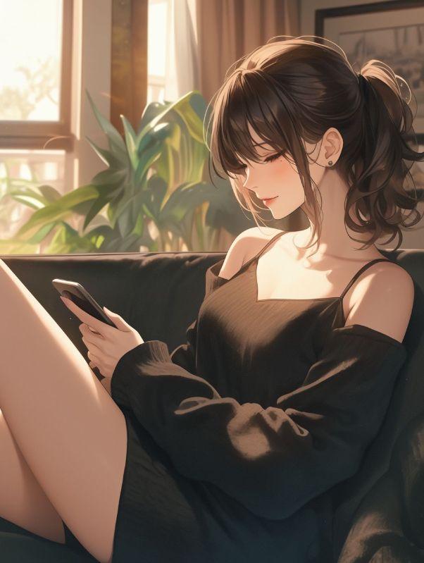 他嫌弃我美色讲什么